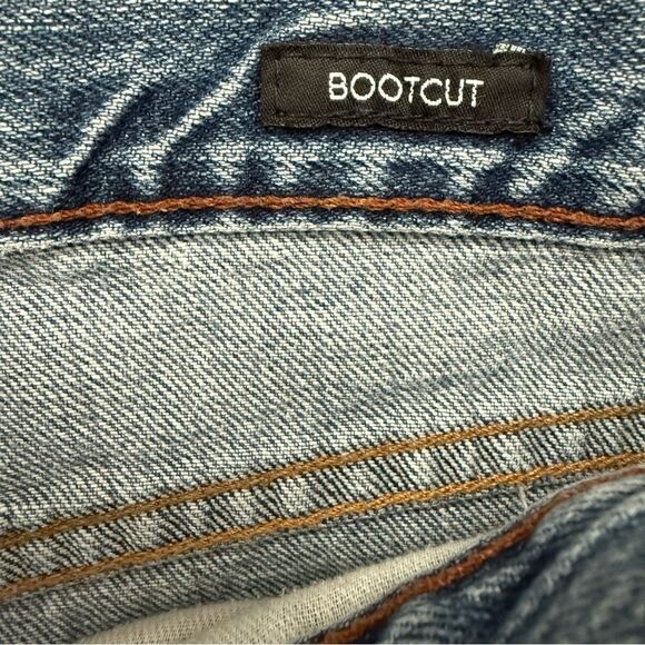 Calvin Klein Bootcut Light Blue Denim Jeans Size 10 - Picture 5 of 7